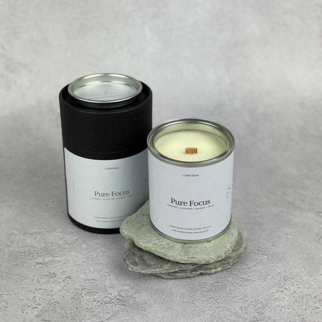Pure Focus ~ Aromatherapy Candle